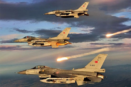 Cazas turcos bombardean posiciones del PKK en el norte de Iraq Turquía amplía su ofensiva contra la guerrilla kurda